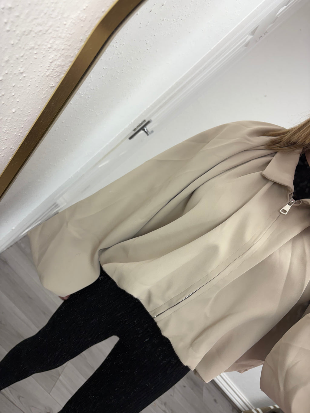 Clara Bubble Hem Sleeve Jacket