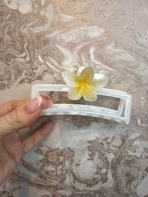 FLORAL FLOWER HAIR CLIP