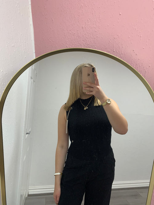 NICO KNITTED HIGH NECK TOP