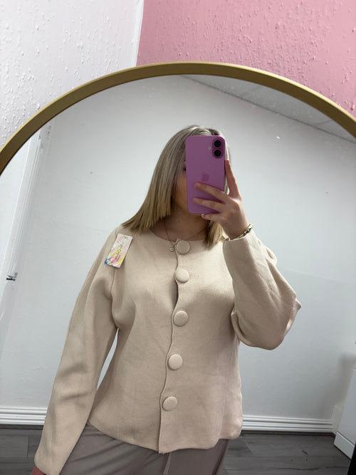 ASPEN CHUNKY BUTTON CARDIGAN