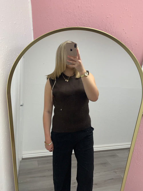 INDIE RUCHED SHOULDER TOP