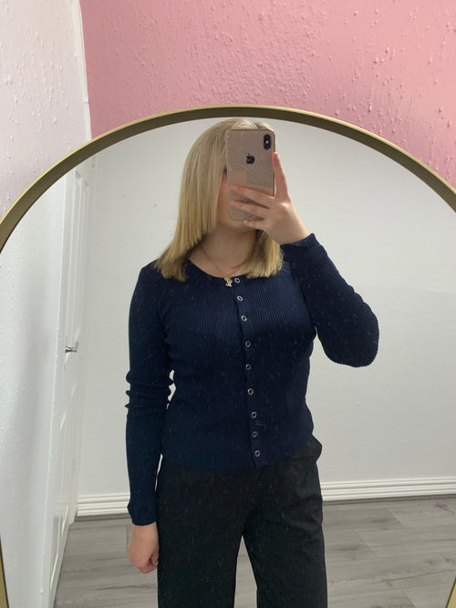 NYLA BUTTON UP TOP