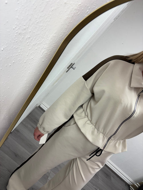 KIANA RUCHED BUBBLE HEM SET