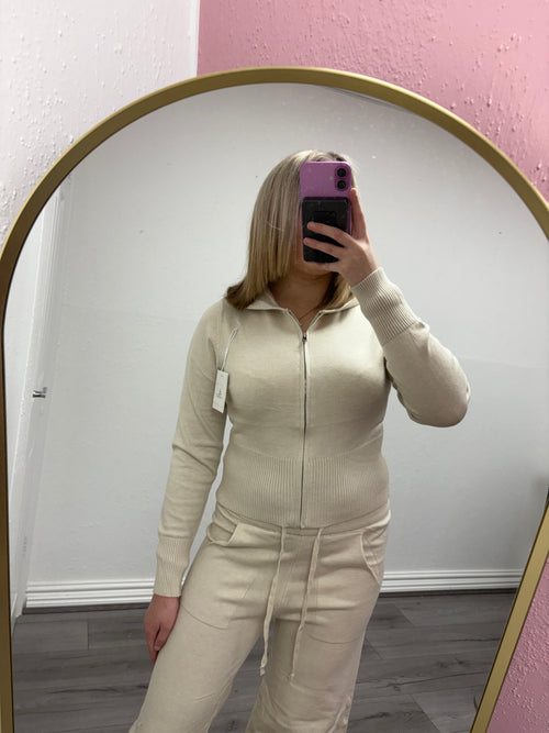 PHOENIX KNITTED TROUSER SET
