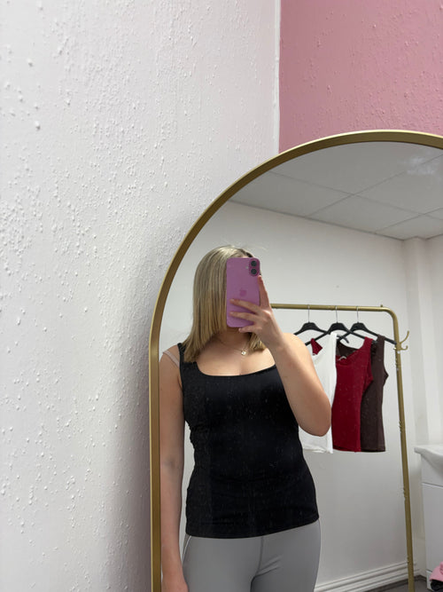 HARPER SQAURE NECK TOP