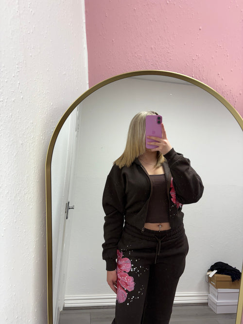 ALMA FLORAL TRACKSUIT
