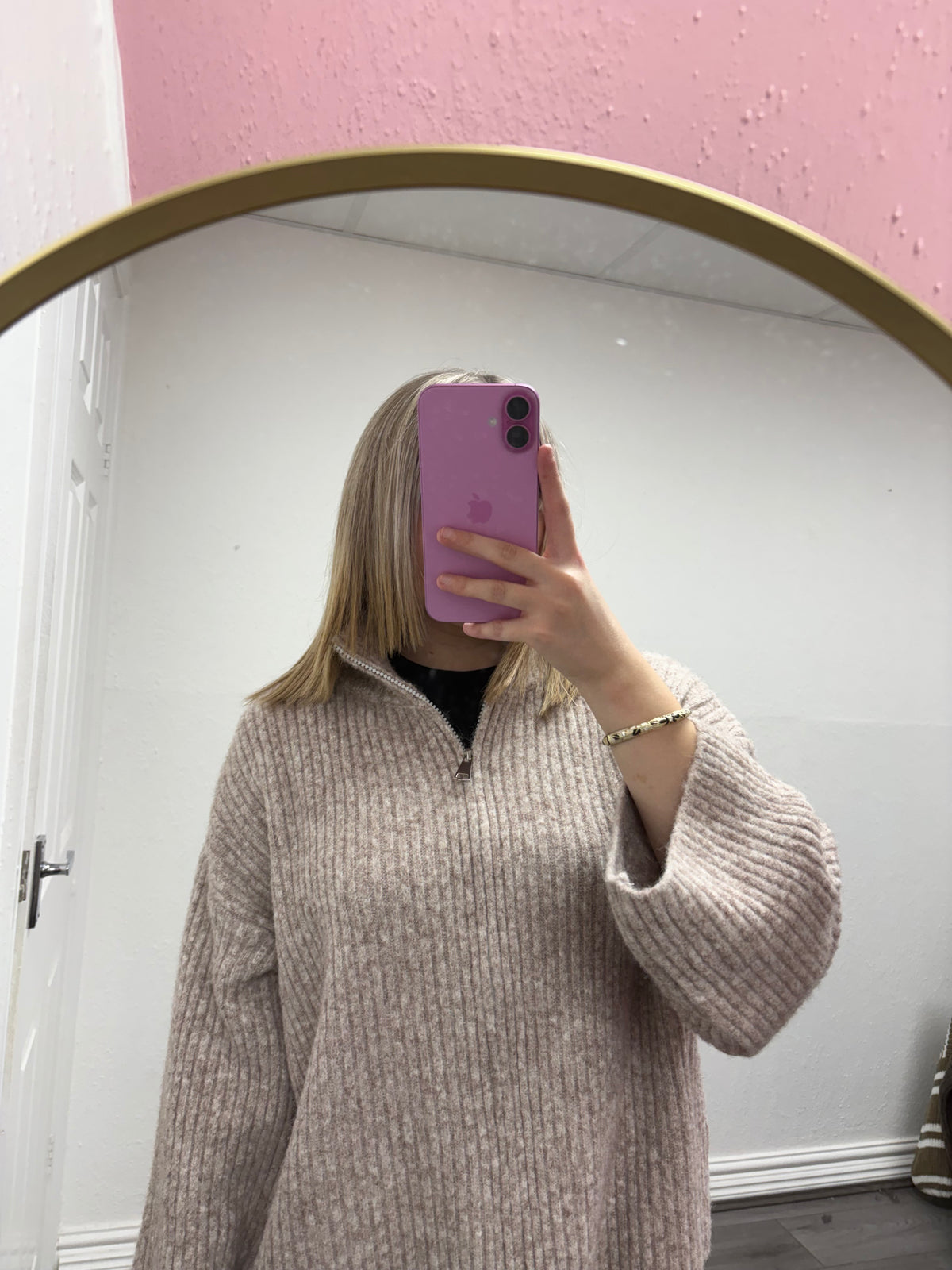 Eva Zip Up Knit Jacket