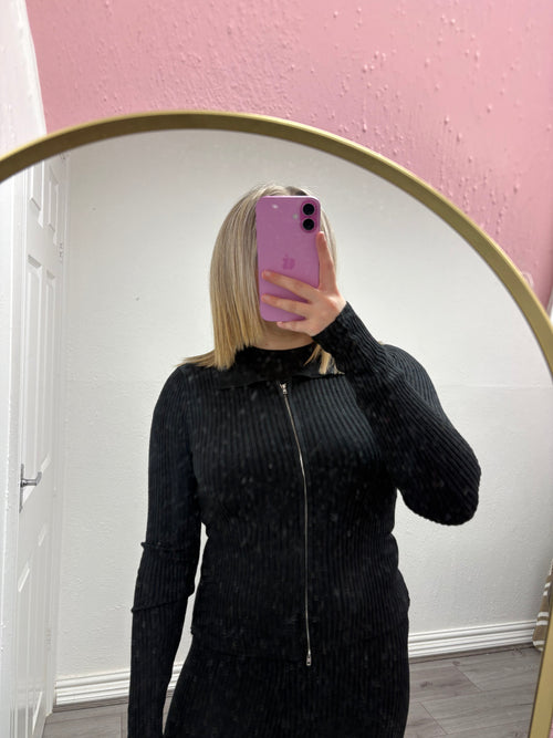 LYDIA DOUBLE ZIP UP SET