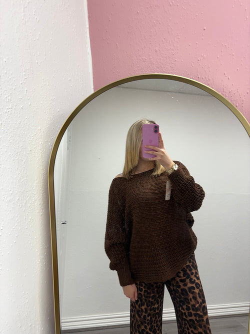 KENNEDY KNITTED BOW JUMPER