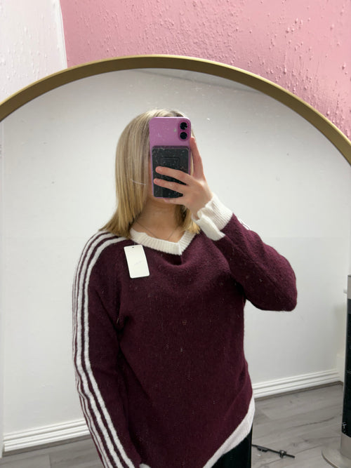 RAE STRIPE KNITTED JUMPER