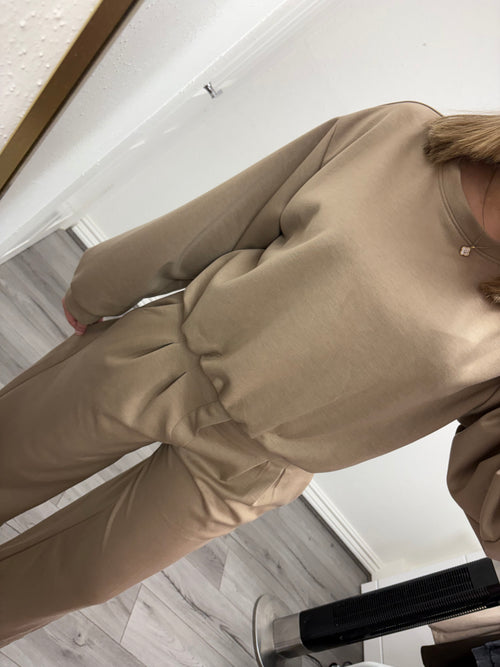 PALMA BUBBLE HEM FLARE SET