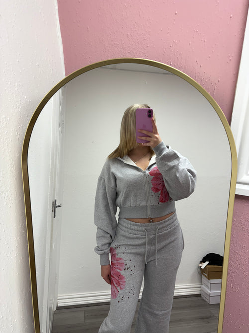 ALMA FLORAL TRACKSUIT