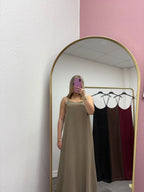 LYLA FLOATY V BACK DRESS