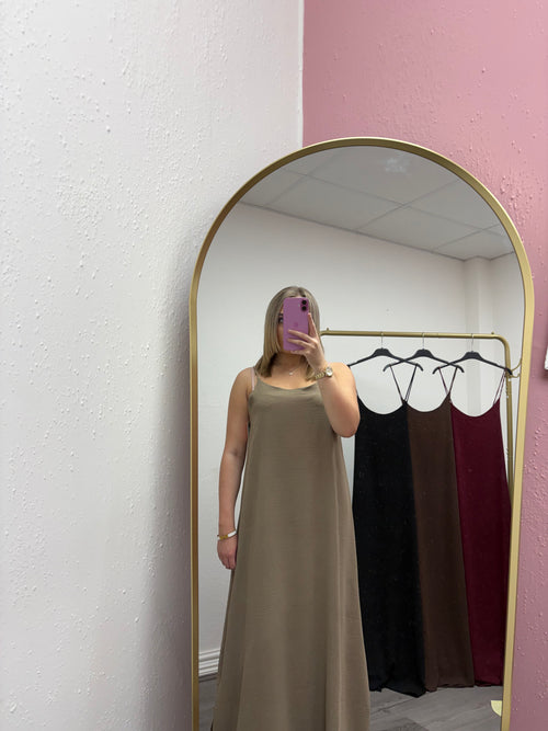 LYLA FLOATY V BACK DRESS