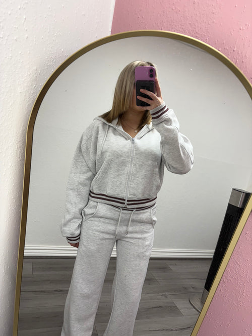 WREN STRIPE FLARE TRACKSUIT