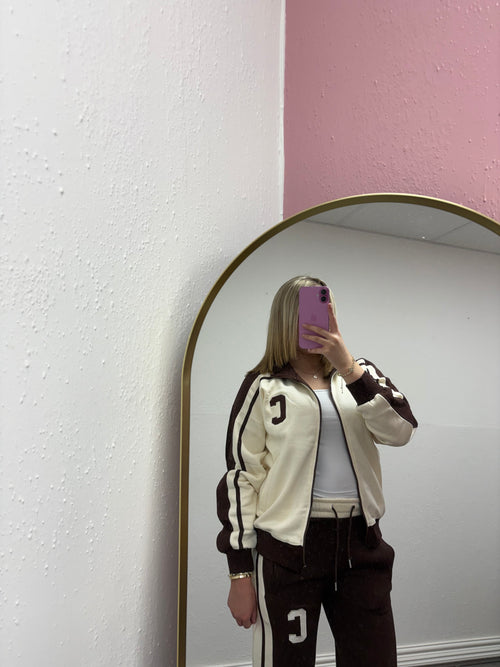 CHLOE CONTRAST TRACKSUIT