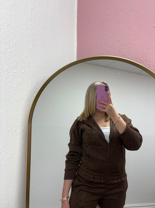 ELENI C RUCHED TRACKSUIT