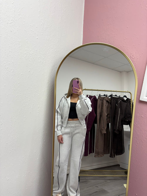 OLIVIE STRIPE TRACKSUIT