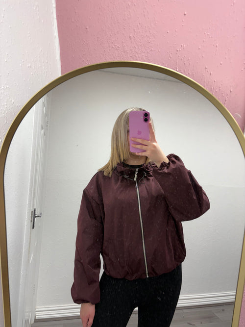ARIA BUBBLE HEM TOGGLE JACKET