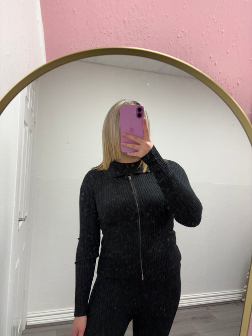 LYDIA DOUBLE ZIP UP SET