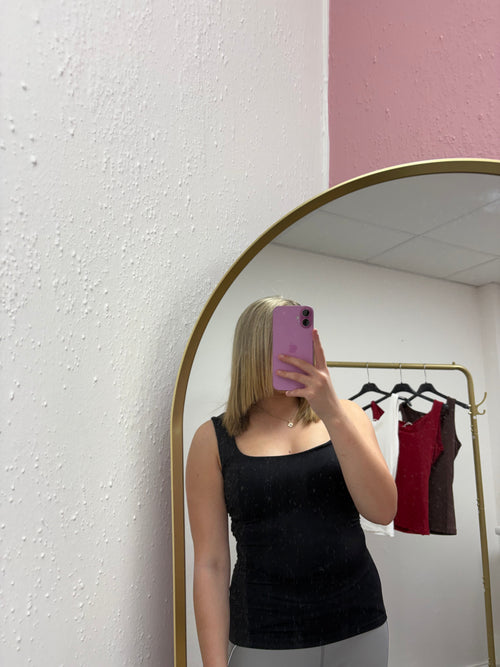 HARPER SQAURE NECK TOP