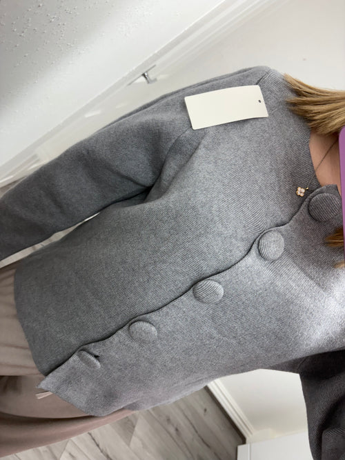 ASPEN CHUNKY BUTTON CARDIGAN