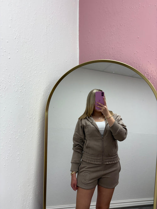 ELENI C RUCHED TRACKSUIT