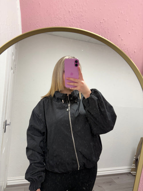 ARIA BUBBLE HEM TOGGLE JACKET