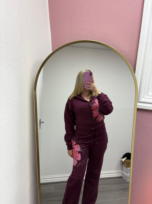 ALMA FLORAL TRACKSUIT
