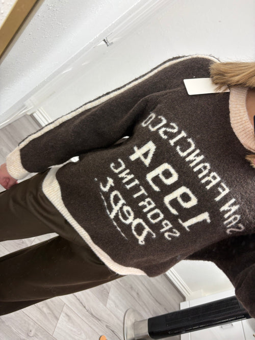 REMI SAN FRANCISCO KNITTED JUMPER