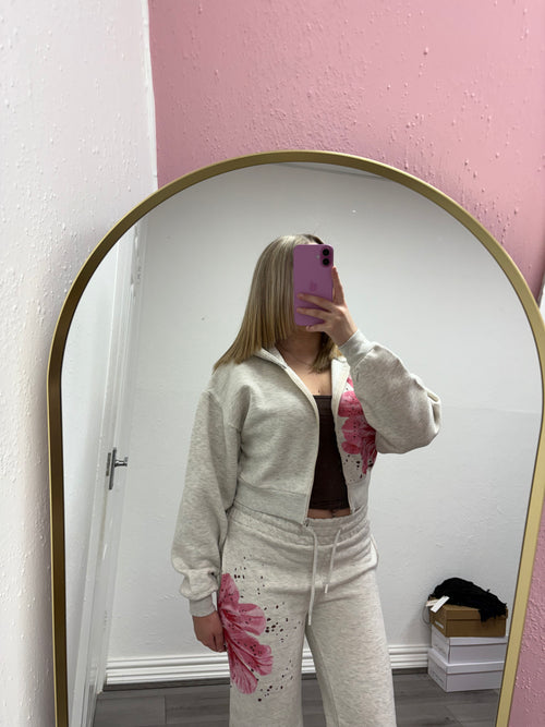 ALMA FLORAL TRACKSUIT