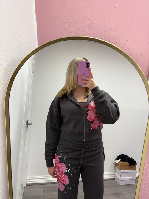 ALMA FLORAL TRACKSUIT