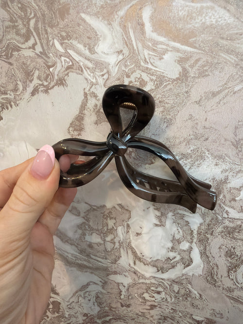 LEOPARD PRINT 3D BOW