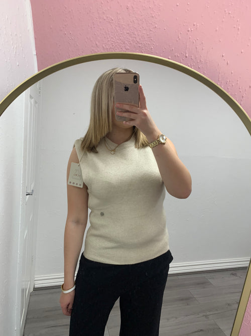 INDIE RUCHED SHOULDER TOP