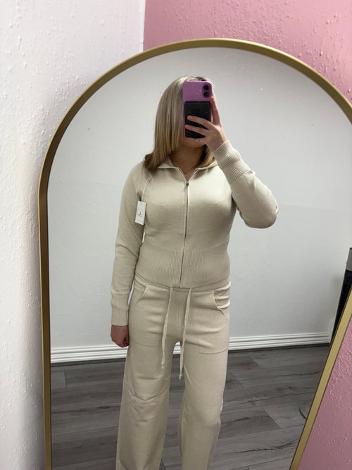 PHOENIX KNITTED TROUSER SET