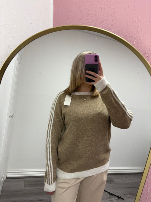 RAE STRIPE KNITTED JUMPER