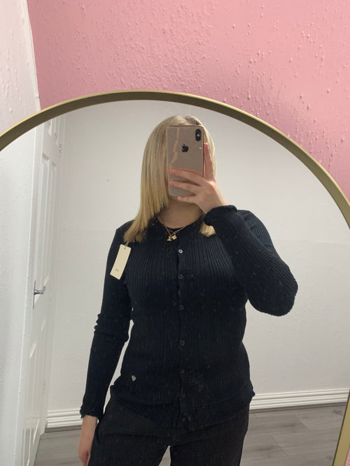 WREN BUTTON UP KNITTED TOP