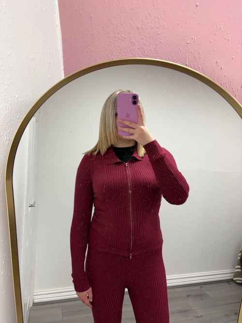 LYDIA DOUBLE ZIP UP SET