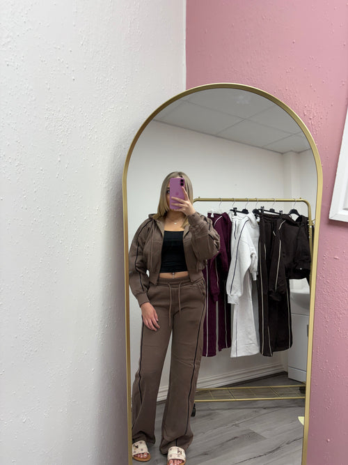 OLIVIE STRIPE TRACKSUIT