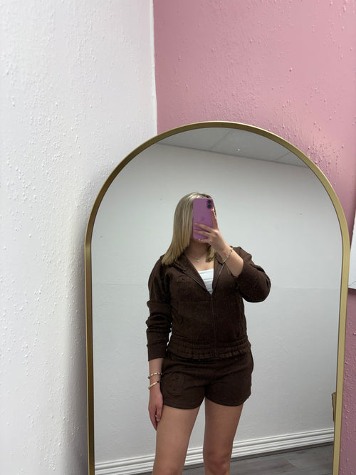 ELENI C RUCHED TRACKSUIT
