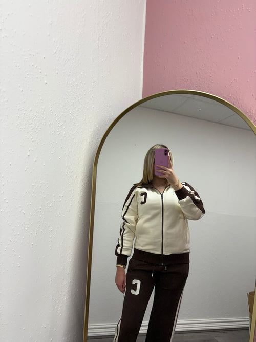 CHLOE CONTRAST TRACKSUIT