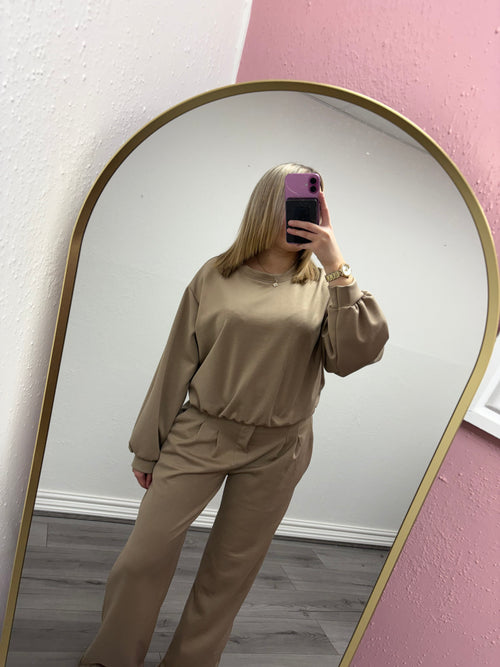 PALMA BUBBLE HEM FLARE SET