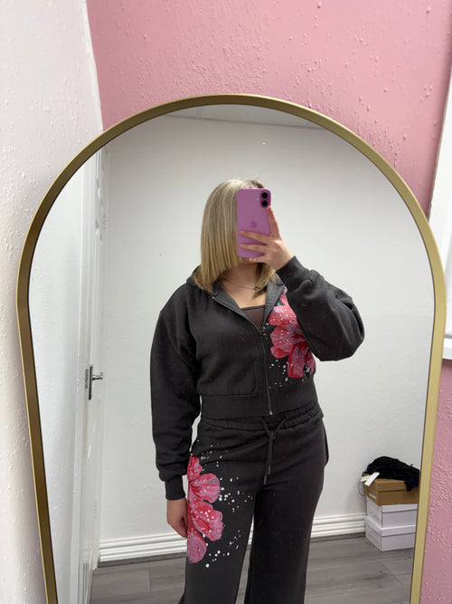 ALMA FLORAL TRACKSUIT