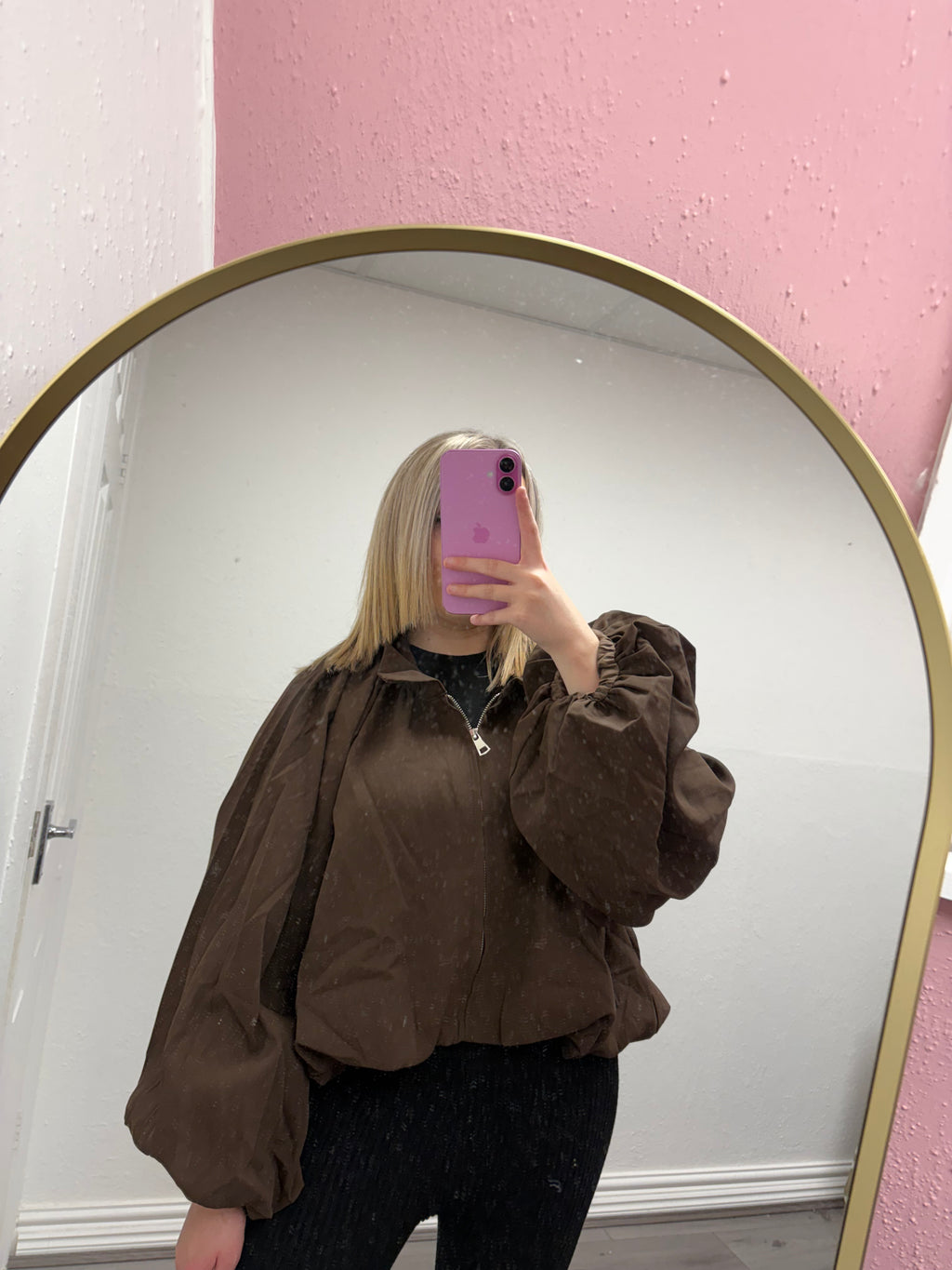 Clara Bubble Hem Sleeve Jacket