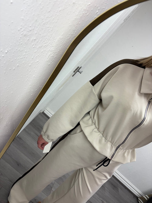 KIANA RUCHED BUBBLE HEM SET