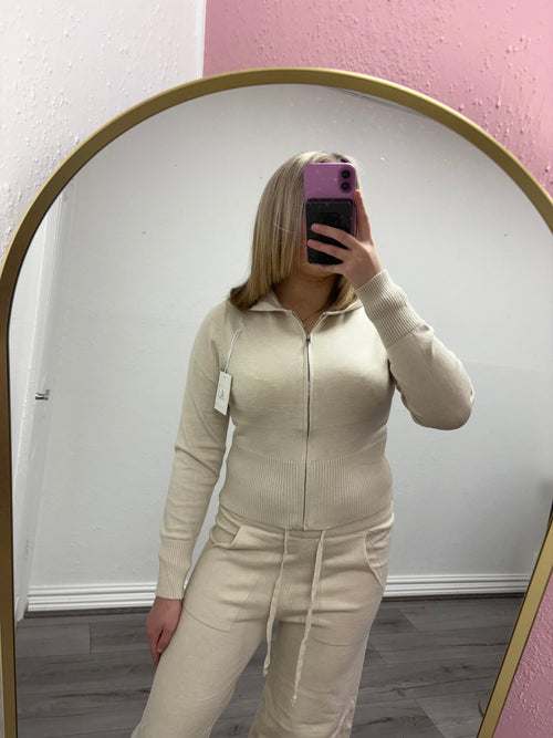PHOENIX KNITTED TROUSER SET