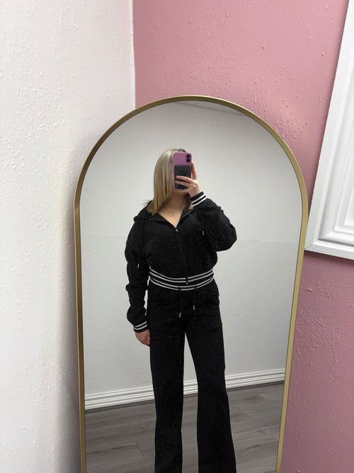 WREN STRIPE FLARE TRACKSUIT