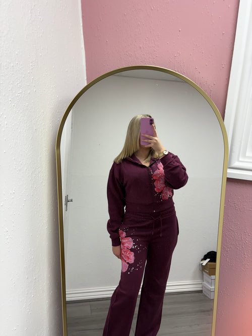 ALMA FLORAL TRACKSUIT