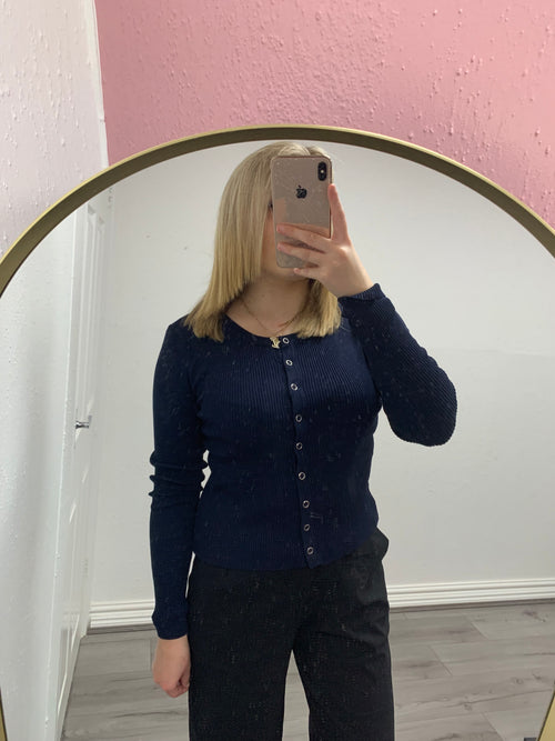 NYLA BUTTON UP TOP