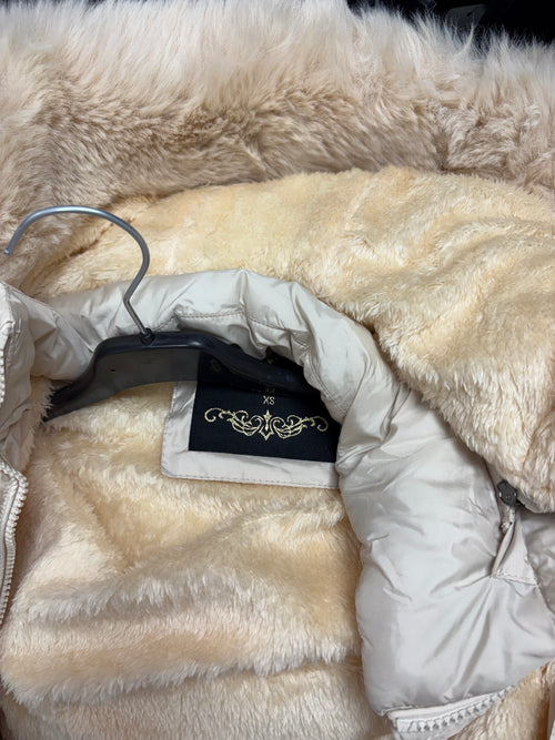 AURORA PADDED FUR COAT
